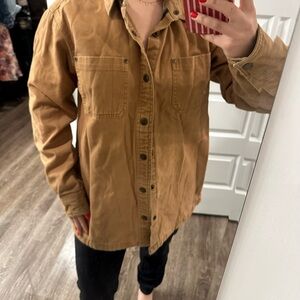 Men's Brown Shirt Jacket